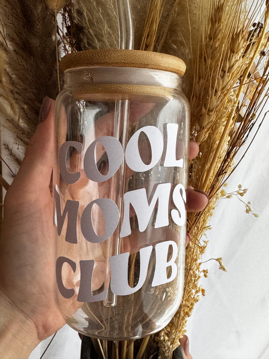 Glas Tumbler- Cool Moms Club